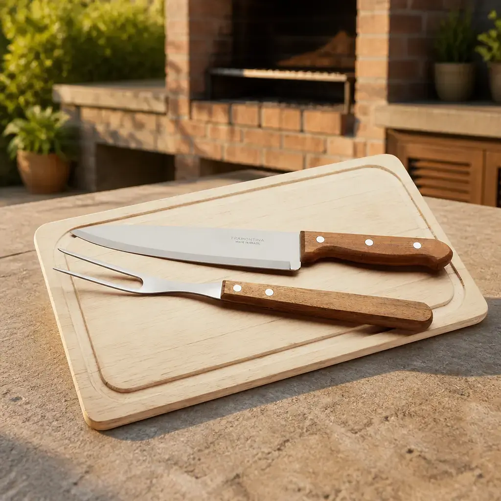 Juego p/ asado 3pzas.(tab) Dynamic Blister