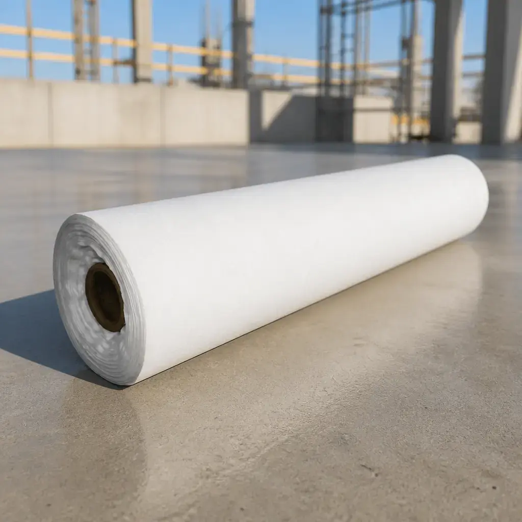 Tela poliester Blanca 1.10x100m 55gr/m2 SPUNTEC
