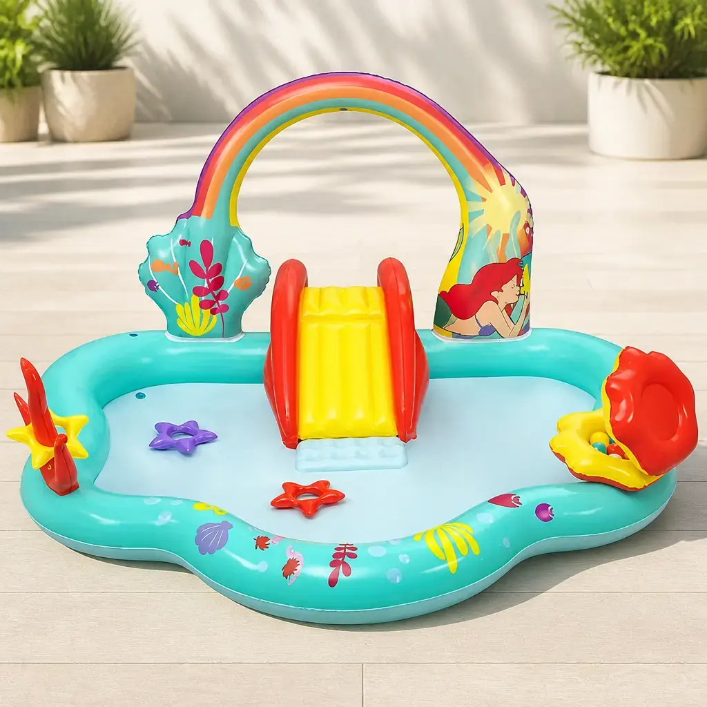 Parque Acuatico Disney La Sirenita 220x190x117cm. 160Lt Bestway