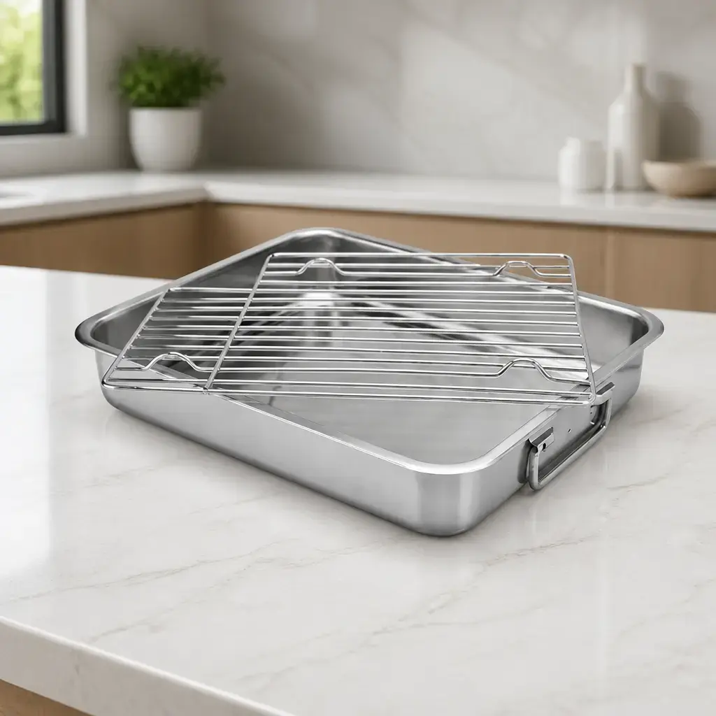 Fuente acero inox. con grill Service. x Un.